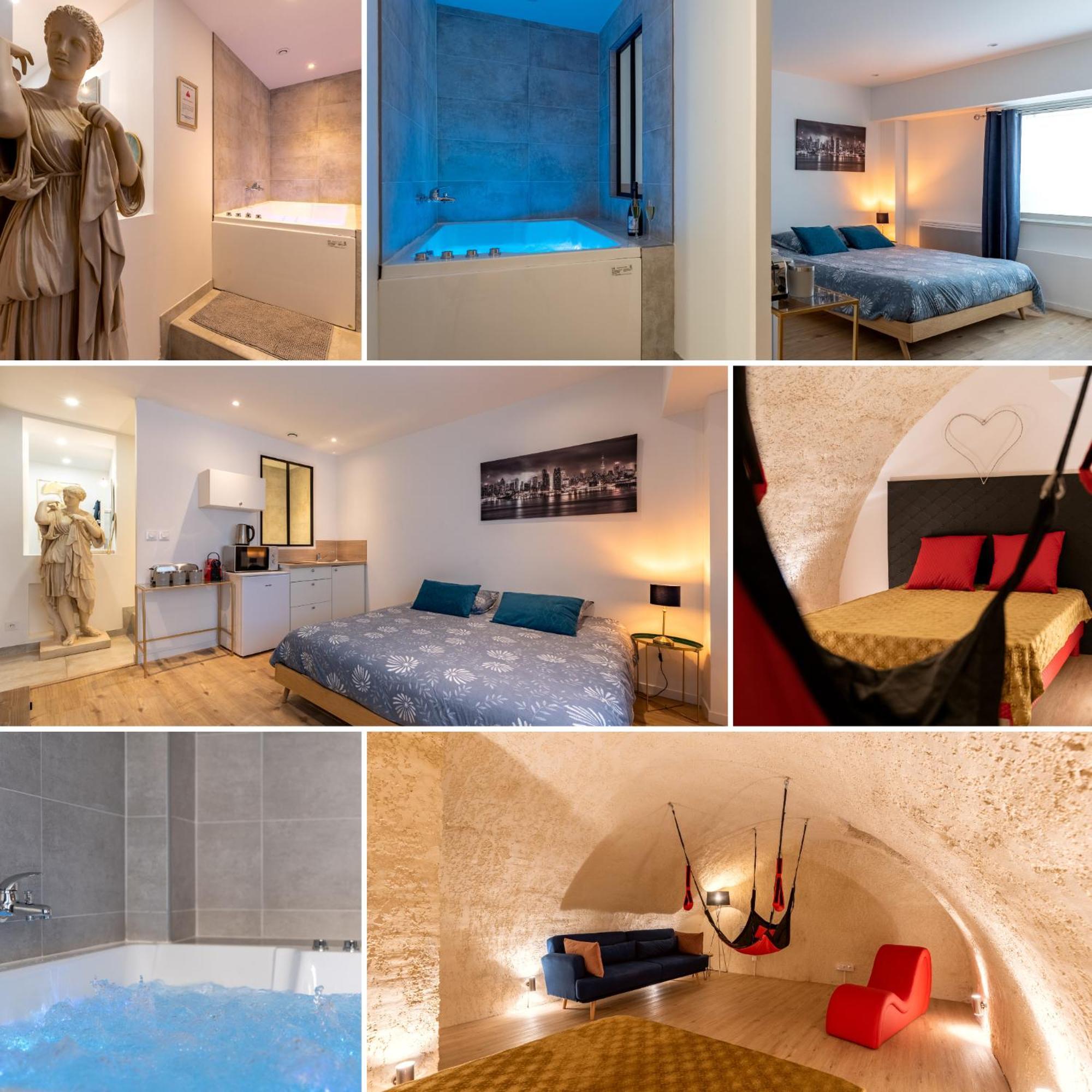 Le Fruit Defendu "Love Room" Jacuzzi Centre Ville Rouen Luaran gambar